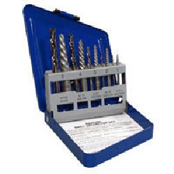 Irwin/Hanson Hanson Screw Extractor & Left-Hand Cobalt Drill Bit Set-10 Pc.