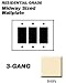 80611-I Leviton Decora Plastic Wallplates