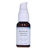 2oz Rosehip & Hibiscus Facial Serum with Vitamins A B C E-Skin Lightening Wrinkles Acne