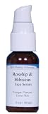 1oz Rosehip & Hibiscus Facial Serum with Vitamins A B C E-Skin Lightening Wrinkles Acne