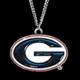 College Logo Pendant on Chain - Georgia Bulldogs