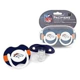 Denver Broncos Pacifiers - 2 Pack