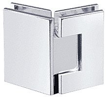 CRL Satin Nickel Vienna 045 Series 135 Degree Glass-to-Glass Hinge by CR Laurence