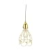 Lazy Susan Gold Wire Rose Pendant Light