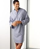 Apparel : Nautica Banded Collar Nightshirt