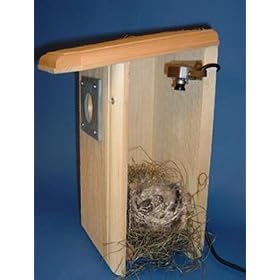 Nature Show Nesting Birdhouse with Camera by Coveside