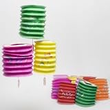 Paper Luau Lanterns