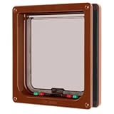 Cat Mate Inc #221 Locking Cat Door - Large (brown)