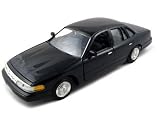 1998 Ford Crown Victoria Black Diecast Model Car 1:24