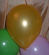 Balloons - 12" Latex Pearlized Balloons - 144/Bag - Party/Wedding - Gold