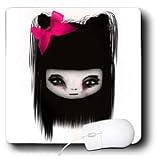 Joanna Kireli Unique Art and Paintings – Little Scary Doll – Mouse Pads