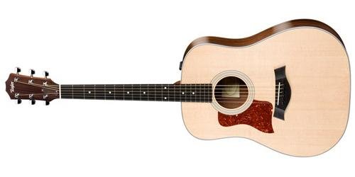 Taylor Guitars 200 Series 210-E-G-L Deadnought Acoustic-Electric Guitar, Left Handed - Natural On Sale