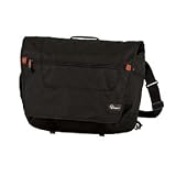 Lowepro Messenger Factor M Computer Bag--Fits Most 14-Inch Laptops (Black)