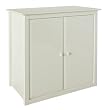 Roxanne Cupboard Hutch (for M5923,M5922, and M5927) In Antique White Finish By Da Vinci Baby Furniture
