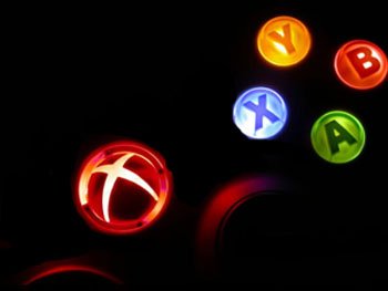 Xbox 360 Controller Mod Set - Ring of Light, X Button, and AXBY Button Mods - Wireless and Wired - Core & Premium
