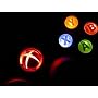 Xbox 360 Controller Mod Set - Ring of Light, "X" Button, and AXBY Button Mods - Wireless and Wired - Core & Premium