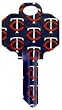 Minnesota Twins Schlage SC1 House Key