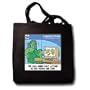 Londons Times Funny Food Coffee other Digestibles - Viewing Web Corn - Tote Bags