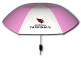 Rainmate Rainwear NFL Arizona Cardinals Pink & White 42-Inch Folding Umbrella