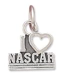I Love Nascar Charm