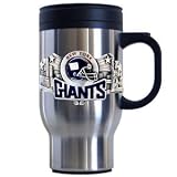 New York Giants Stainless Steel & Pewter Travel Mug
