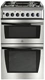 50cm Dual Fuel Cooker c/w 4 Burner Gas Hob (KD3G11X/G)