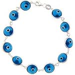 blue evil eye bracelet