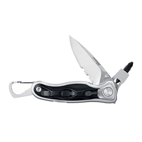 Leatherman 830327 E307X Folding Knife With Partially Serrated Edge, 7Piece Bit Kit and... by Leatherman