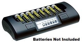 Maha Powerex MH-C801D Eight Cell 1-Hr PRO AA/AAA Charger