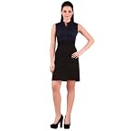 Elliza Donatein Ladies Cotton Colour Block Dress
