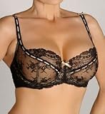 Elle Macpherson Intimates Artistry Full Busted Underwire Bra, 32D, Jet