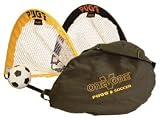 PUGG 2 1/2 Footer One-V-One Portable Soccer Training Goals - Pair with Ball