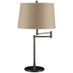 Geoffrey Mission Bronze Swing Arm Desk Lamp: Home Improvement