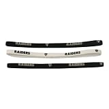 Oakland Raiders Girls / Womens Headband 3-Pack