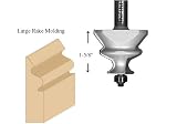 19-140, 1/2 Shank Colonial Period Profile Router Bit
