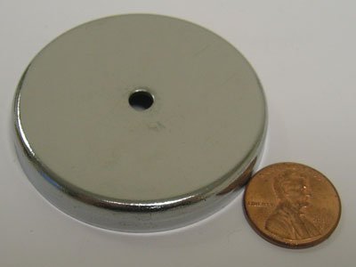OD 2.03 x ID 0.17 Magnetic Cup Assembly, 5 pieces