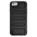 LUVVITT [Armor Shell] Phone 6 Case / 4.7 inch Screen Phone Air Armor Case | Double Layer Shock Absorbing Cover - Black / Black