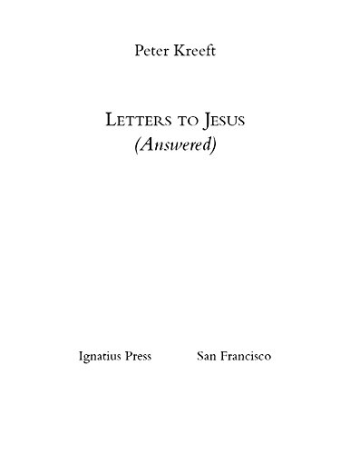 Letters to Jesus (Answered)