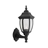 Garden Water Features & Outdoor Fountains item: Designers Fountain 2420-BK Tiverton 1 Light Outdoor Wall Lighting in Black