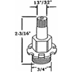 United States Hdwe. P-1324C Faucet Stem And Bonnet