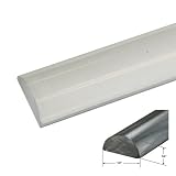 Clear Acrylic, Frameless Shower Threshold - 35 in long