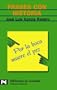 Frases con historia / Sentences with History (El Libro De Bolsillo) (Spanish Edition)