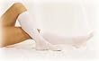 `Truform Anti-Em Closed-Toe White Medium (pair)