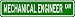 Kitchen & Housewares : MECHANICAL ENGINEER Street Sign ~ Custom Aluminum Street Signs
