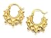 9ct Gold Fancy Creole Earrings