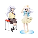 Angel Beats! ( エンジェル ビーツ ） 天使ちゃんフィギュア 制服ver. / 私服ver. 全2種セットイメージ