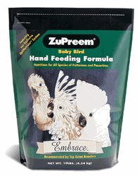 Zupreem Embrace Hand-Feeding Formula 10lb