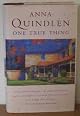 One True Thing: A Novel