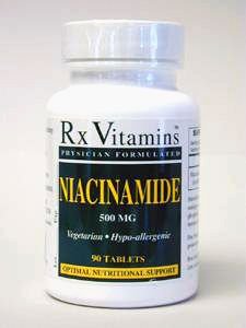RX Vitamins - Niacinamide 500 mg 90 tabs
