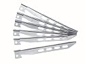 Super Lightweight Titanium V Tent Pegs 10g Each x 6